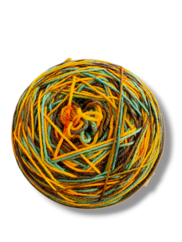 Ringel-Sockenwolle - Wattwurm -